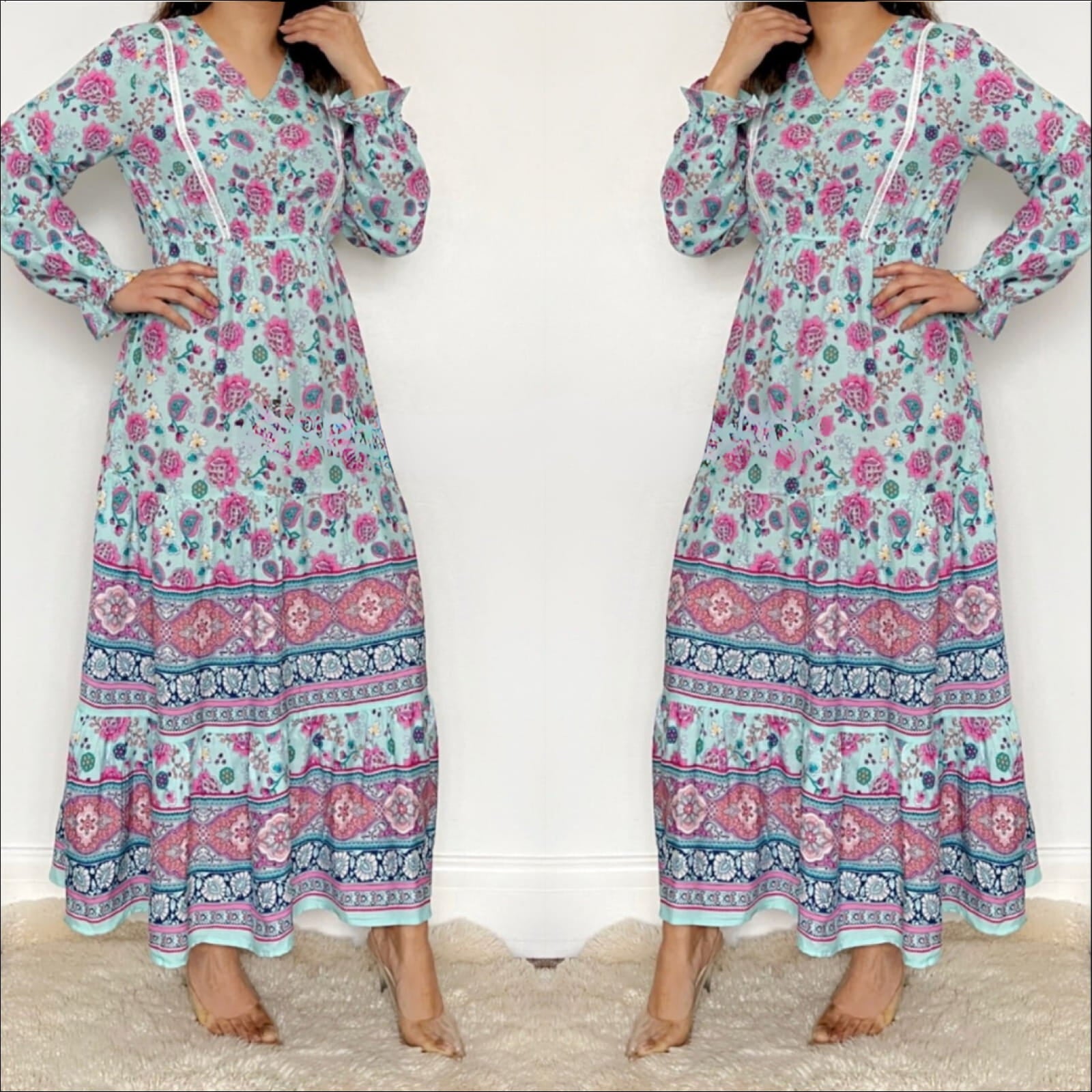 Women Modest Clothing Dresses Fashion Summer Eid Ramadan