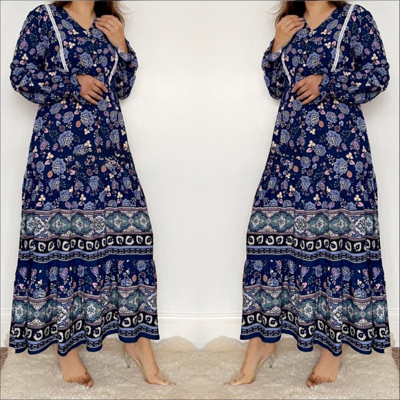 Women Modest Clothing Dresses Fashion Summer Eid Ramadan