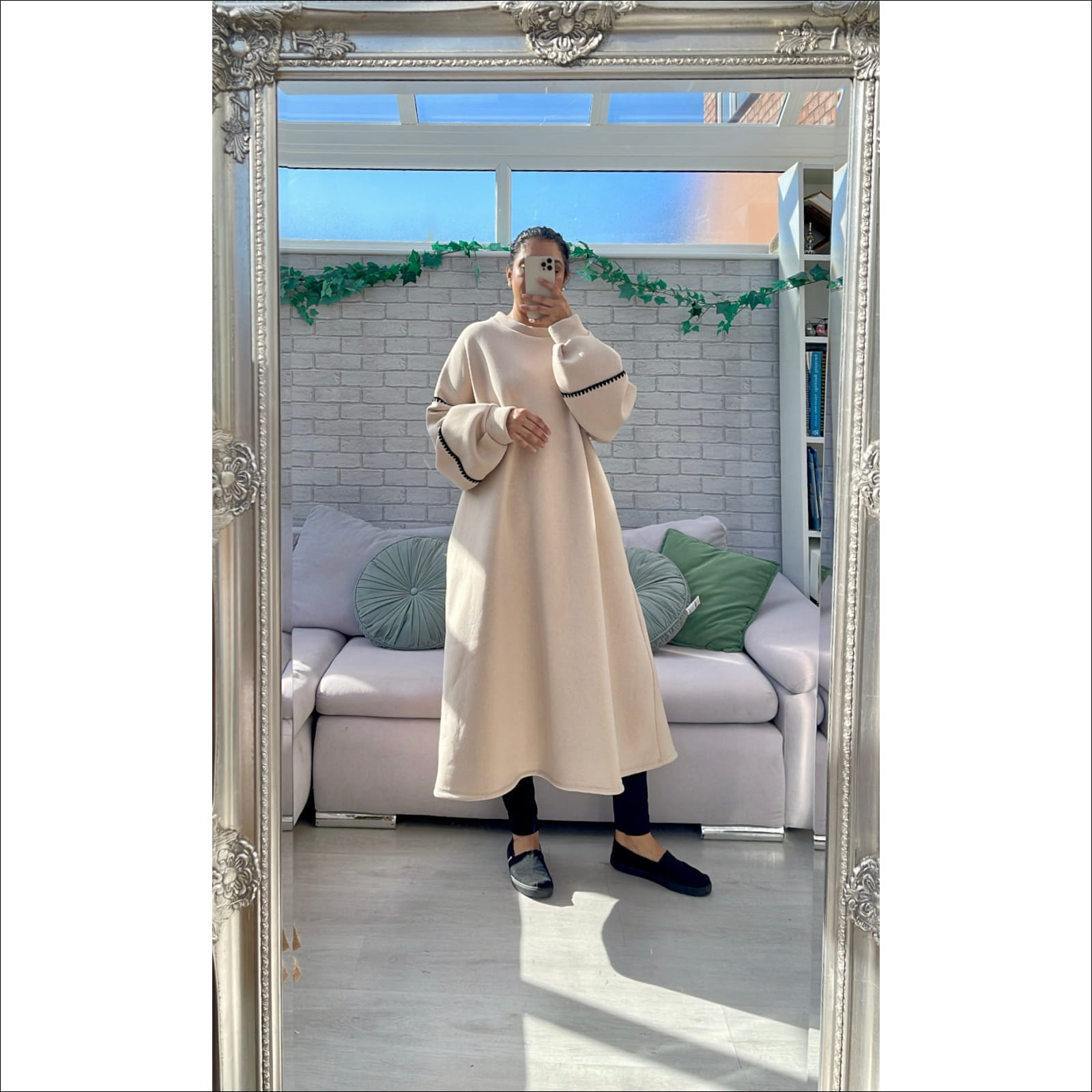 Oversized Stitch Sweatshirt Shop Women s Dresses Online ooOh