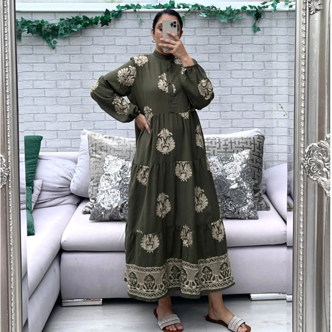 Women Modest Clothing Dresses Fashion Summer Eid Ramadan