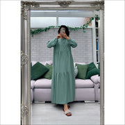 Women Modest Clothing Dresses Fashion Summer Eid Ramadan