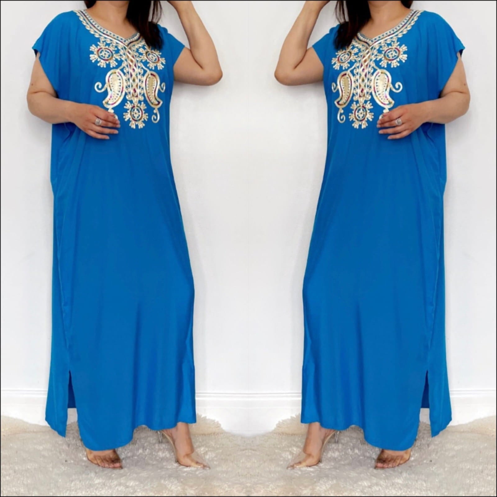 Women Modest Clothing Dresses Fashion Summer Eid Ramadan