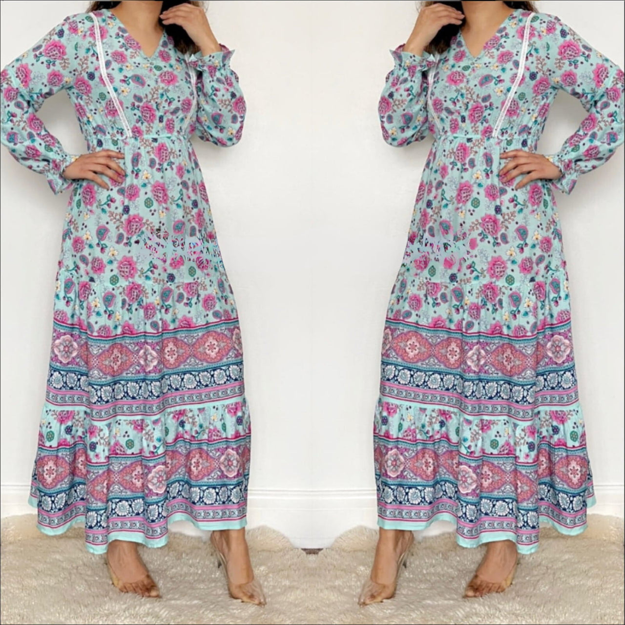 Women Modest Clothing Dresses Fashion Summer Eid Ramadan