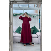 Women Modest Clothing Dresses Fashion Summer Eid Ramadan