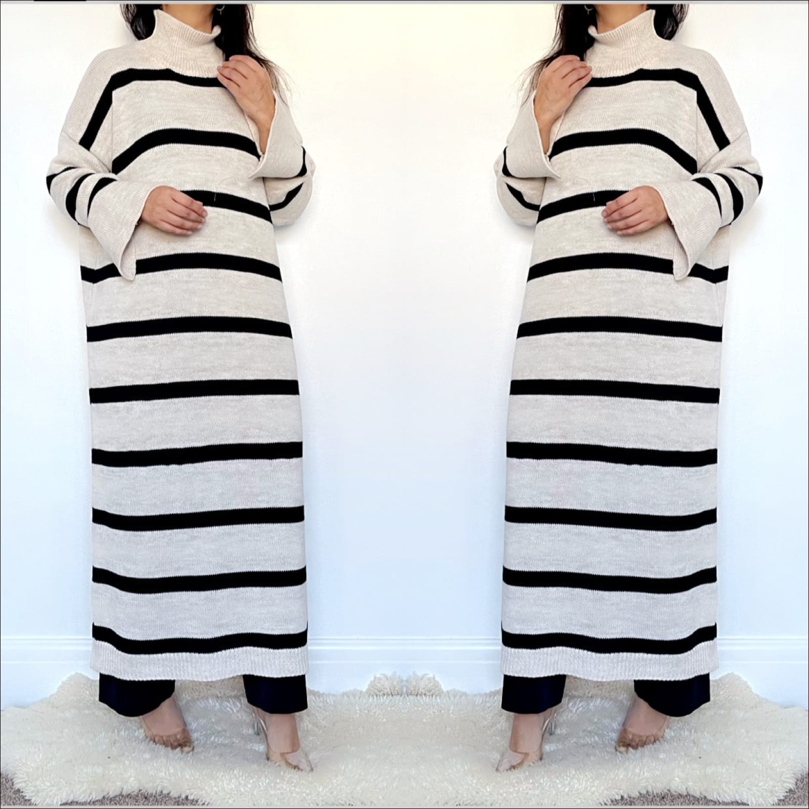 Vertical Stripe Knit Dress | Shop Women's Dresses Online | ooOh