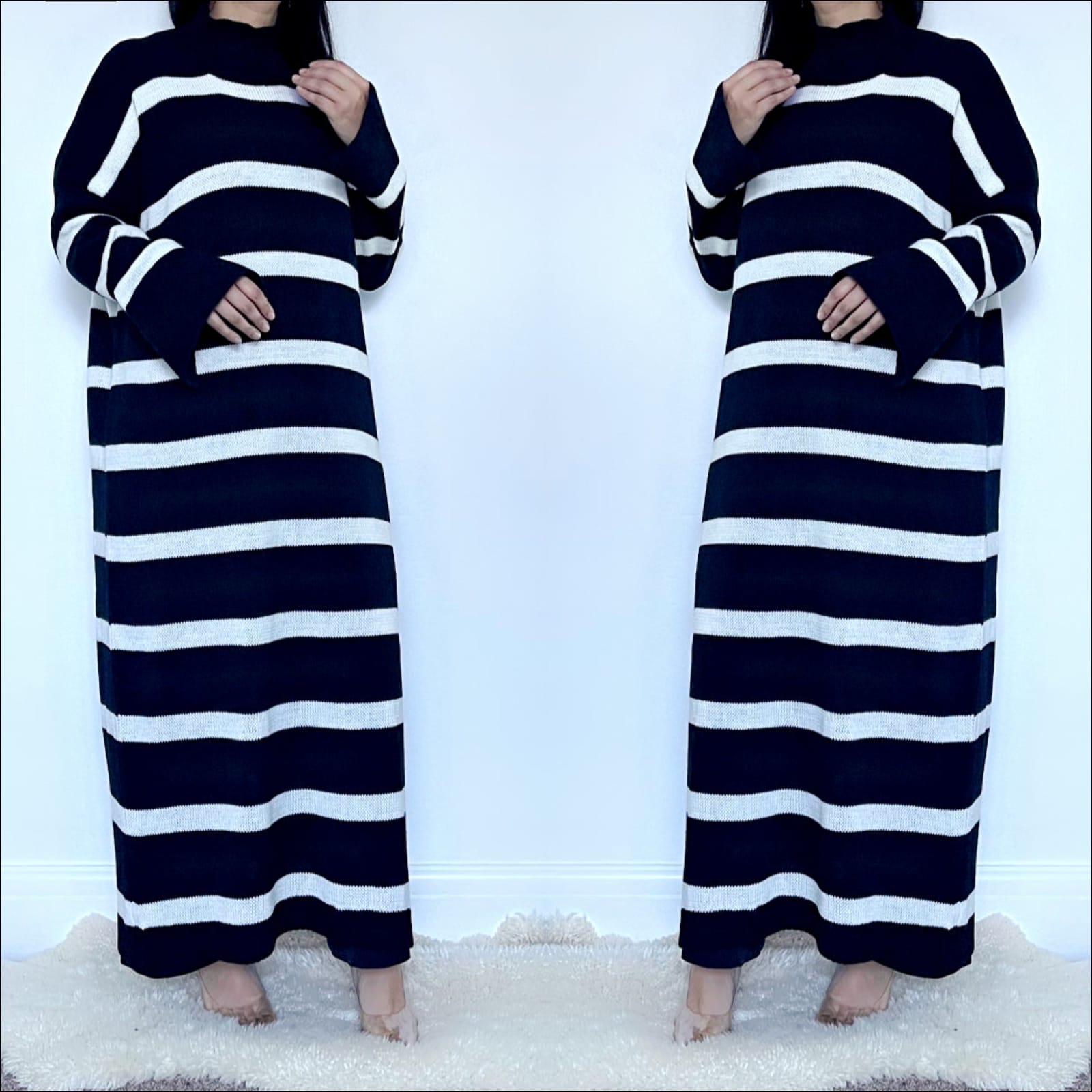 Vertical Stripe Knit Dress | Shop Women's Dresses Online | ooOh