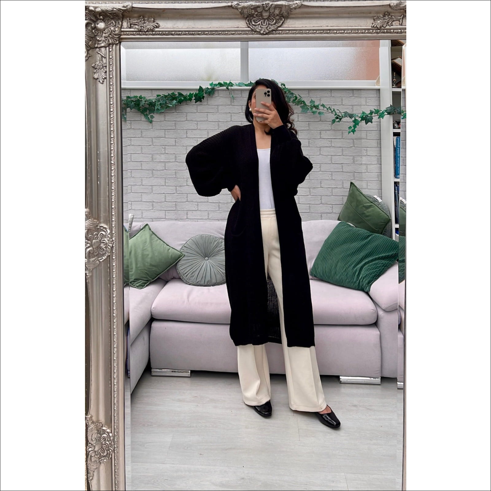 Maxi Cardigan Black Balloon Cardigan Black Balloon Cardigan