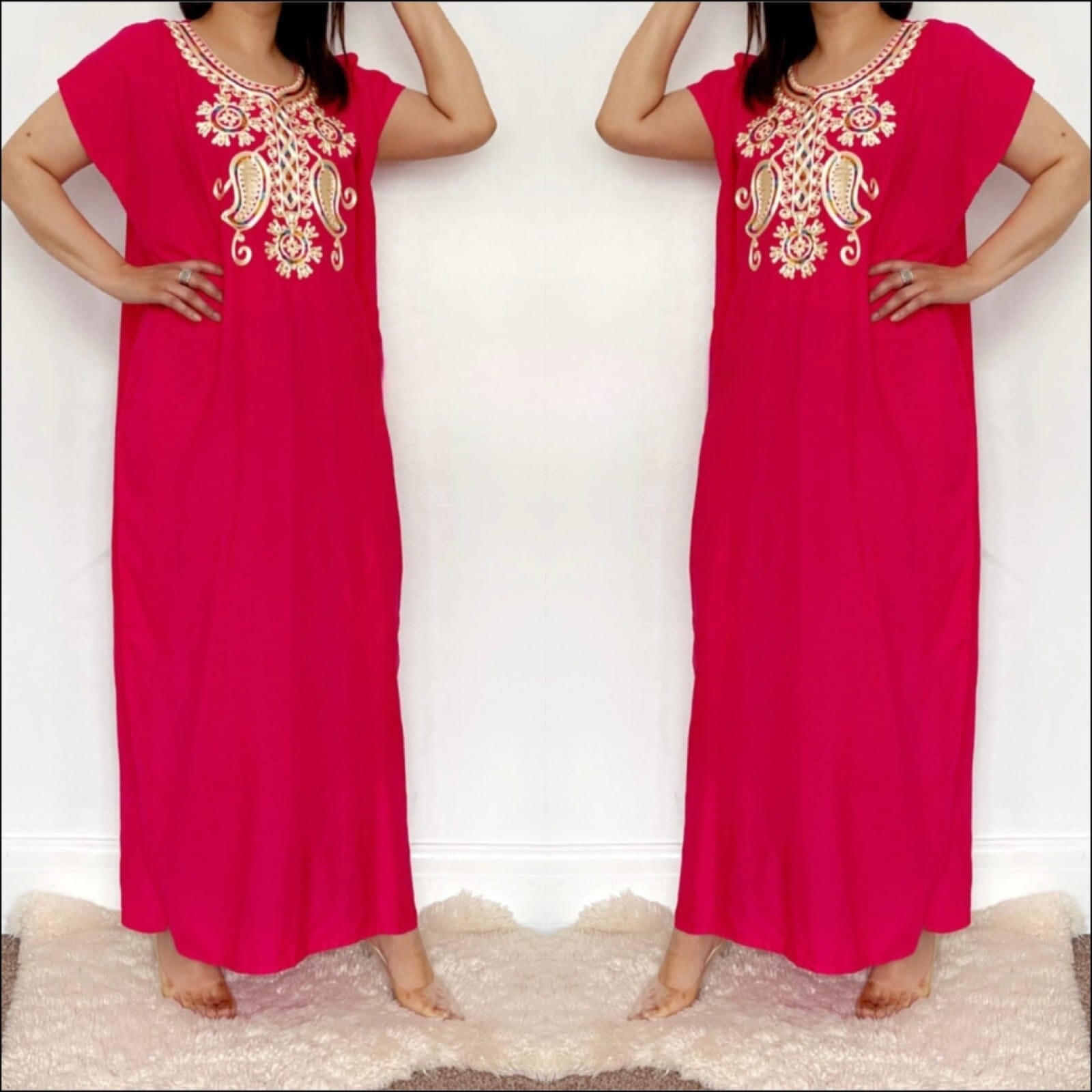 Women Modest Clothing Dresses Fashion Summer Eid Ramadan