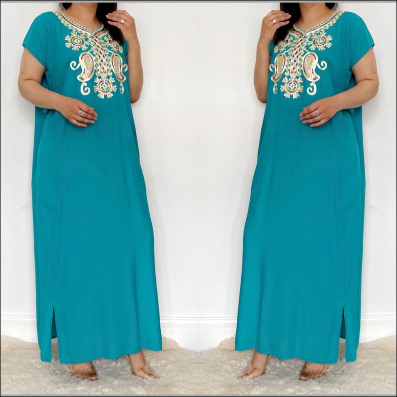 Women Modest Clothing Dresses Fashion Summer Eid Ramadan